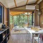 Camping Slow Village Provence Occitanie - Intérieur Cottage Premium