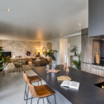 Gîte Slow Village La Roque sur Cèze - Cuisine et salon