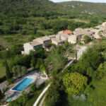 Clos Cèze Art - Vue aérienne