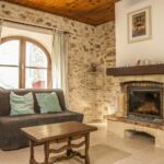 Le Pigeonnier - Salon avec cheminée