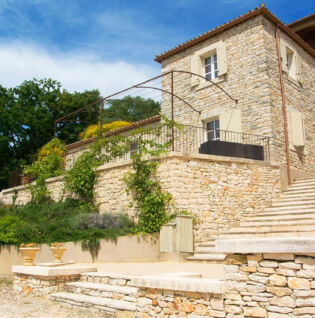 Maison Goudargues - Vue extérieure de la maison