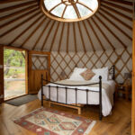 Yourte Chêne - Intérieur de la yourte