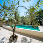 Yourte Chêne - Piscine et terrasse des Yourtes de Provence