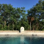 Yourte Cyprès - Piscine-lavoir des Yourtes de Provence
