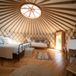 Yourte Cyprès - Intérieur de la yourte
