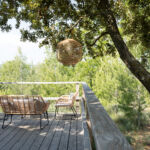 Yourte Darwin - Terrasse privative de la yourte