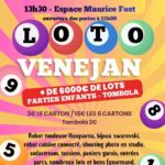 Affiche Loto du Sou des écoles à Vénéjan du 29 mars 2026