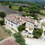 Le Mas de Linde - Vue aérienne du mas