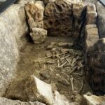 Fac similé d'une sépulture de Cabrial réalisation Lythos