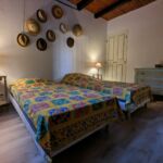 Gîte La Roque - Chambre 2 avec deux lits simples