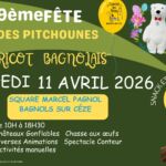 Affichette Fête des Pitchounes "le Haricot Bagnolais" du 11 avril 2026