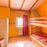 La Gane Audigier - Chambre 4 avec lits superposés et un lit gigogne