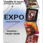 Affiche Exposition Photos et Peintures à la Chapelle St Agnès