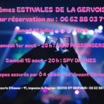 Affiche Les 6èmes Estivales de la Gervoise
