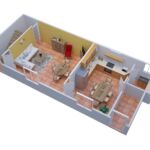 La Maison de Fernand - Plan du rez-de-chaussée