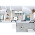 L'Atelier de Fernand - Plan du rez-de-chaussée