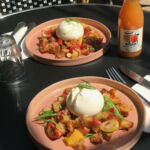 Restaurant le Mûrier - assiettes burrata