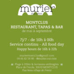 Restaurant le Mûrier - Affiche