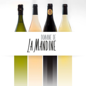 Le logo du domaine de La Mandine