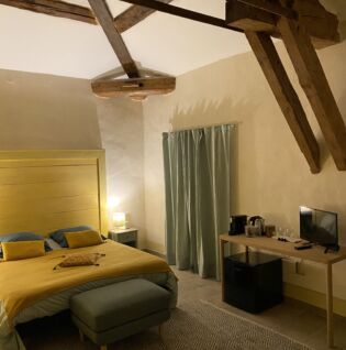Chambre de l'Oranger avec lit double